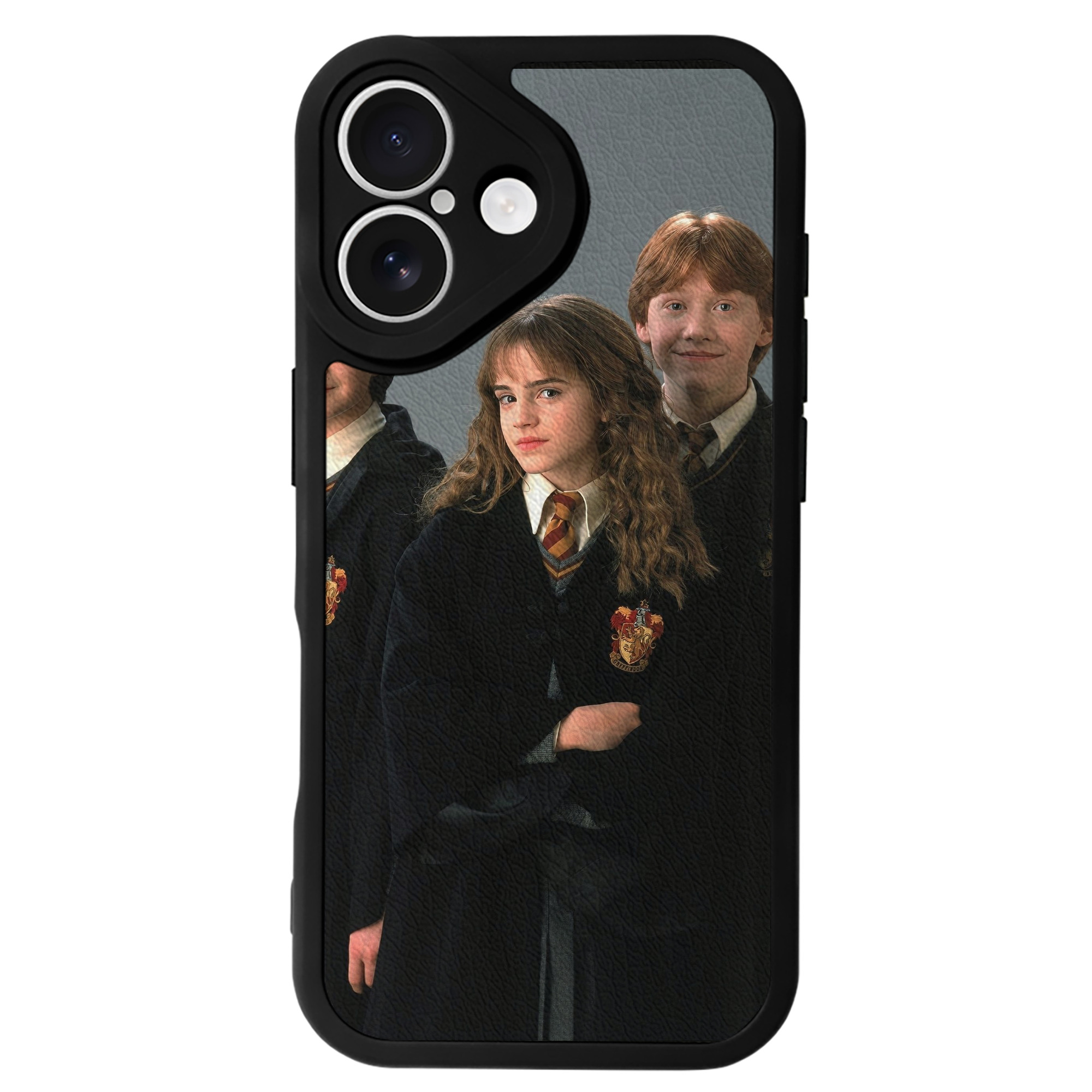 （画像用） Harry Potter ハリー・ポッターシリーズ 【iPhone 16シリーズ対応】シリコンスマホケース（レザー調） 材質：シリコン